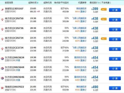9月4号从广州白云机场到海南三亚的机票是多少