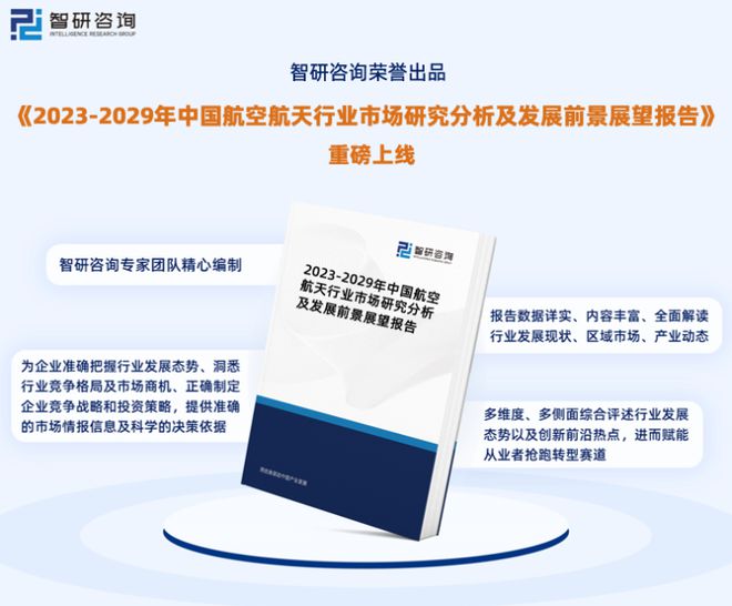 智研咨询重磅发布|2023年中国航空航天行业发展趋势研究报告